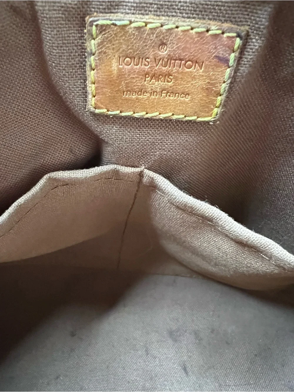 Louis Vuitton Tivoli PM Monogram Canvas Satchel Handbag w/ Dust Bag